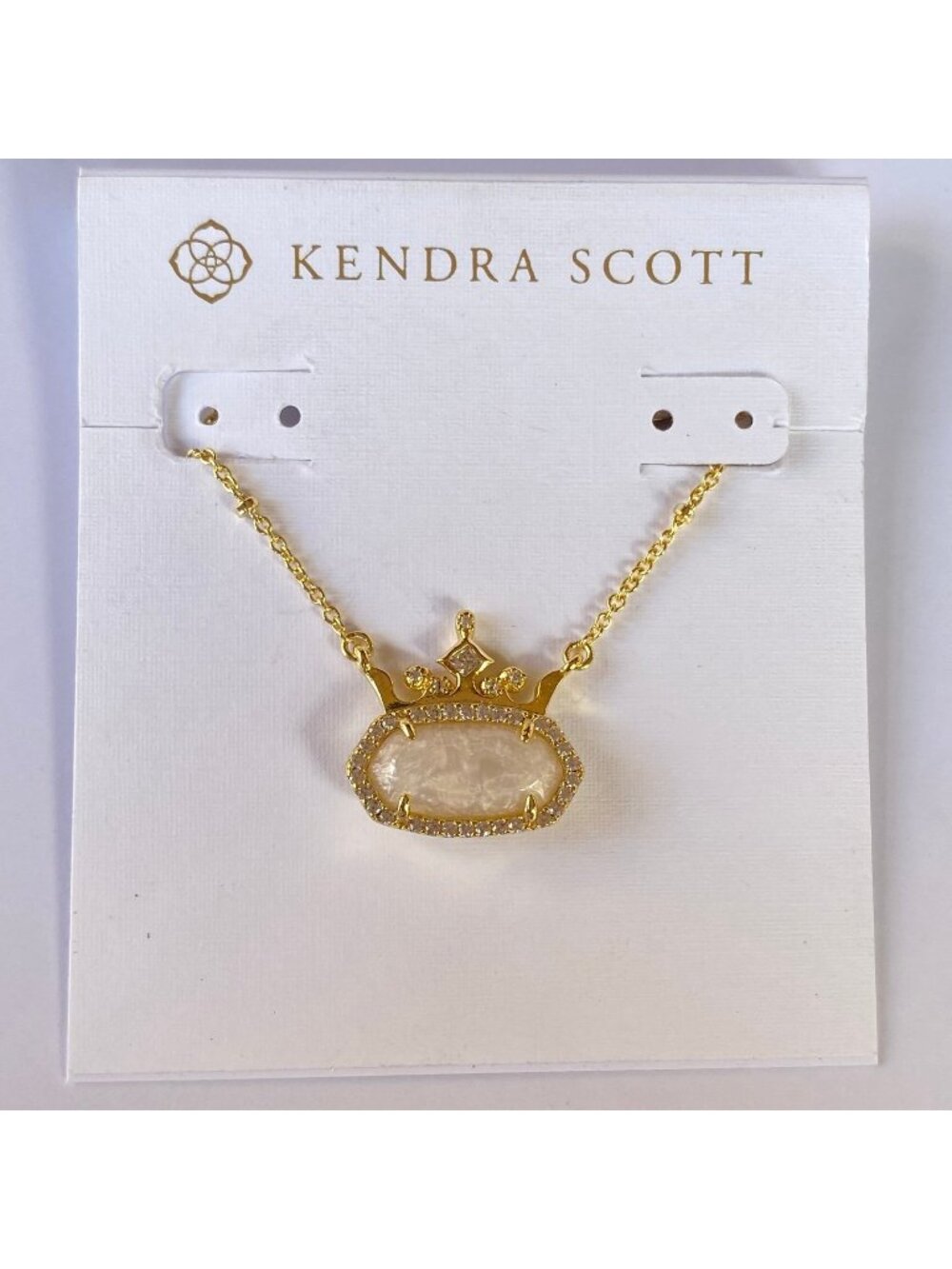 Disney & Kendra Scott Gold Pendant Necklace